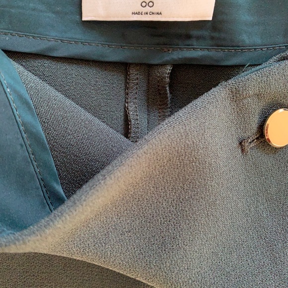 COPY - Babaton Aritizia Emerald Green Skirt - Picture 3 of 3